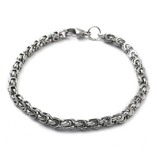 Non-Tarnish 201 Stainless Steel Rope Chain Bracelet