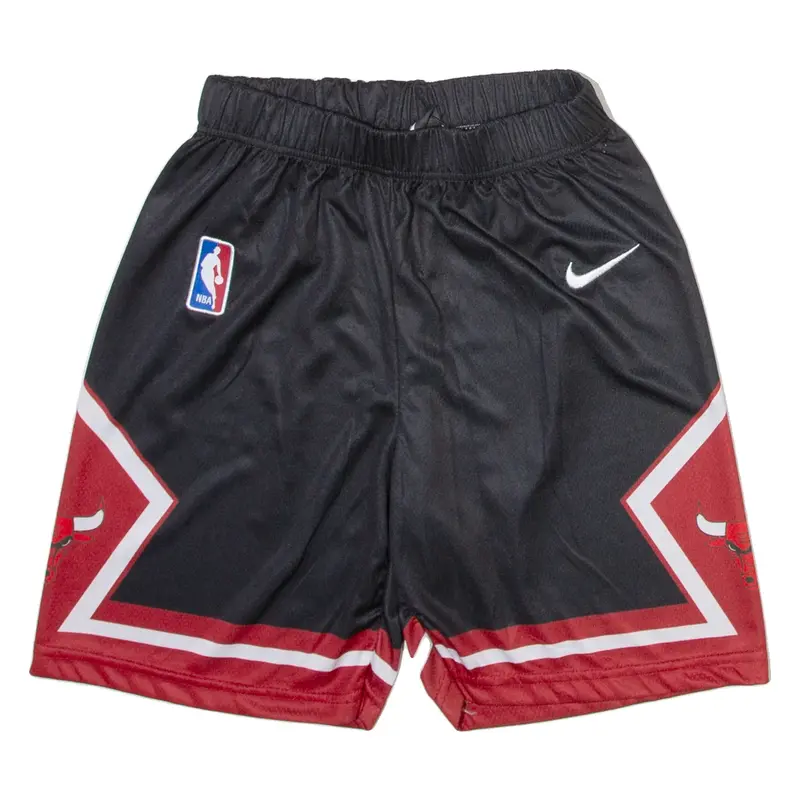 NIKE Chicago Bulls Boys Sports Shorts Black Relaxed M W22