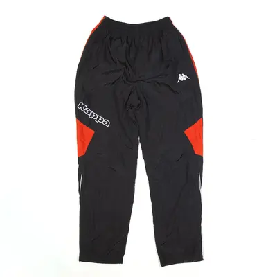 KAPPA Track Pants Black Straight Mens S W22 L27