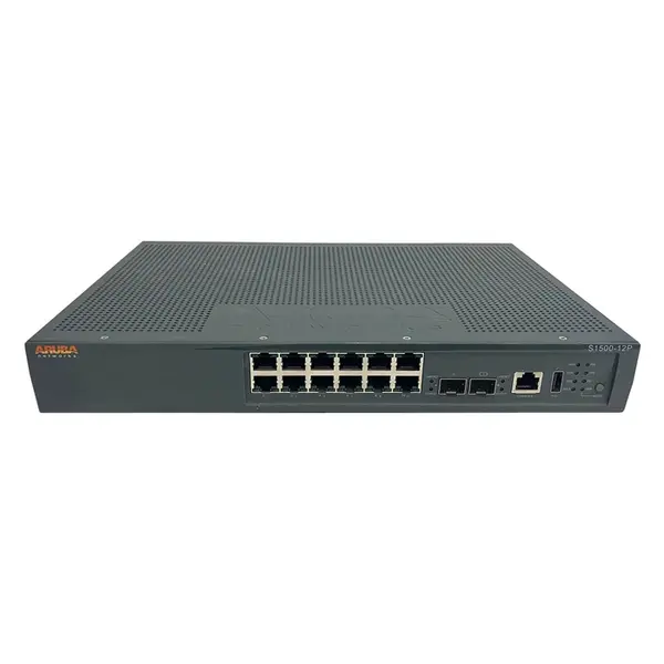 JW673A HP S1500 12 x Ports 10/100/1000Base-T PoE+ + 2 x SFP Ports Mobility Access Gigabit Ethernet Network Switch