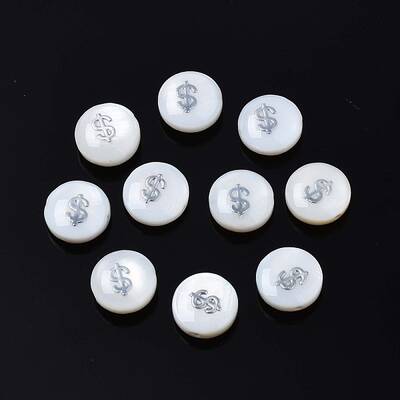 Natural Freshwater Shell Beads