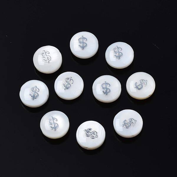 Natural Freshwater Shell Beads