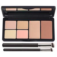 Concealer Contour Palette, 6 In 1 Color Correcting Concealer Contour Makeup Palette, Contouring Foundation Highlighting Makeu...