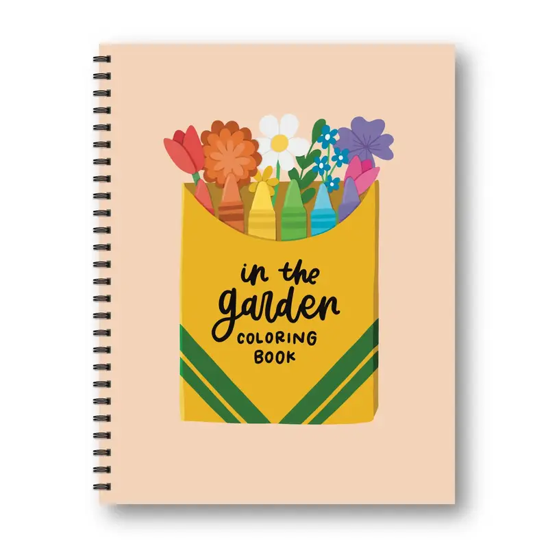 In The Garden Coloring Book