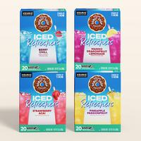 The Original Donut Shop Iced Refresher K-Cup Pods - Higher Pod Counts - Keurig Iced K-Cup Pods - At Home Iced Refreshers - Su...