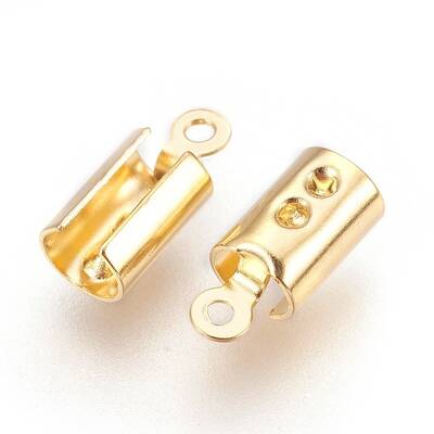 304 Stainless Steel Folding Crimp Ends