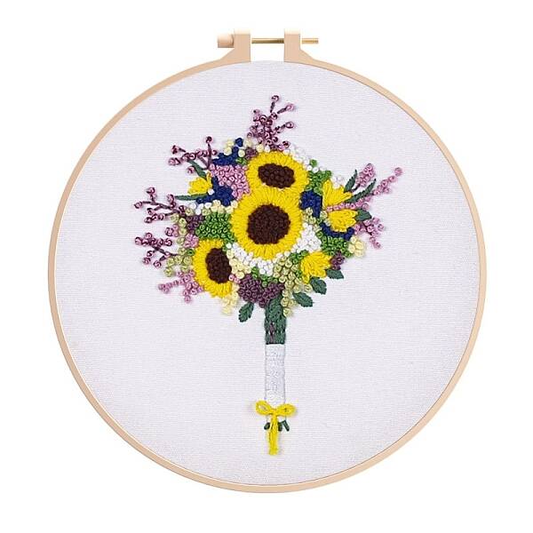 Flower Pattern DIY Embroidery Kit