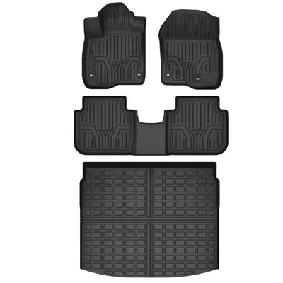 YITAMOTOR® Floor Mats for Honda CR-V 2023 2024 2025 (Non Hybrid), Honda CRV Accessories TPE All Weather Custom Fit Floor Lin...