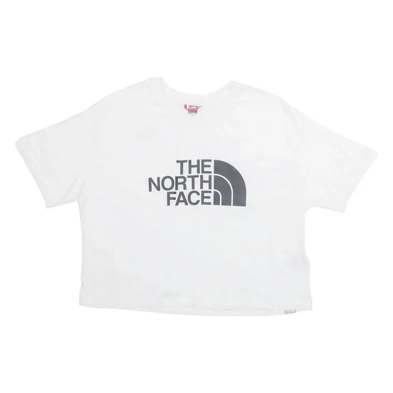 THE NORTH FACE Cropped Womens T-Shirt White M