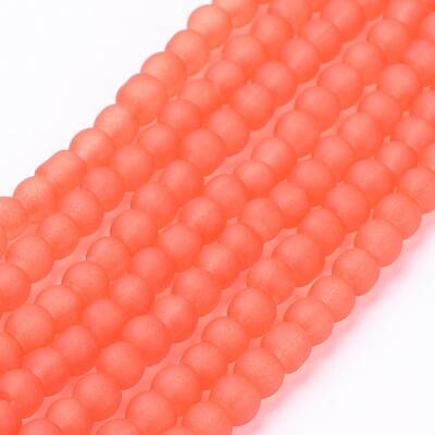 Transparent Glass Bead Strands