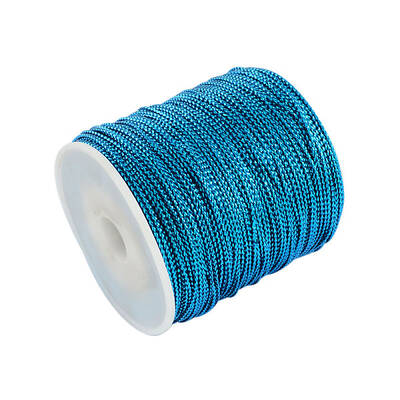 1mm Jewelry Braided Thread Metallic Threads