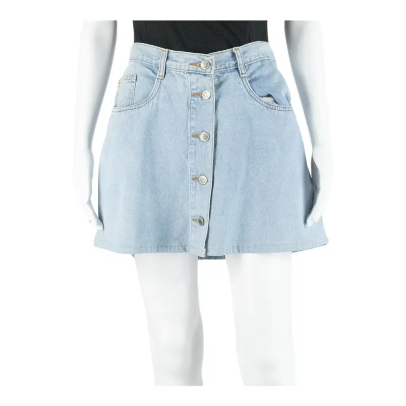 BILLBLASS Y2K Short Mini Skirt Blue Denim Womens M