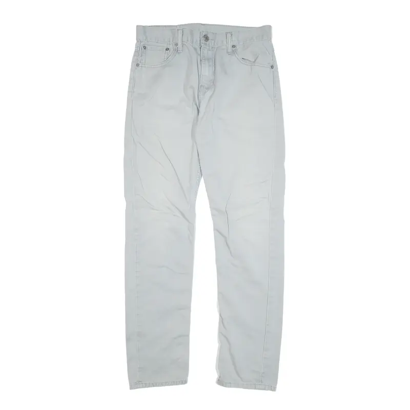 LEVI'S 508 Grey Slim Tapered Trousers Mens W29 L32
