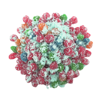 Cuza's Extreme Sour Blue Raspberry Gushies Candy Snack Bonbon Sweet Sugar Candies