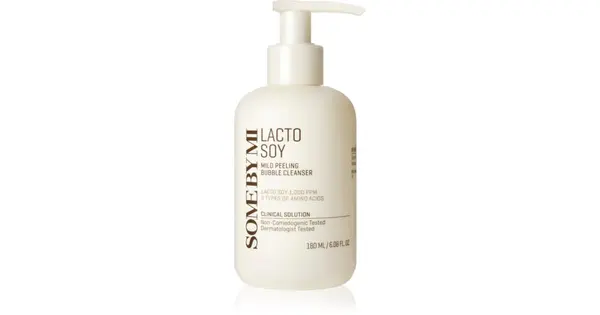 Some By Mi Lacto Soy Mild Bubble Gentle cleansing scrub peeling for sensitive skin 180 ml