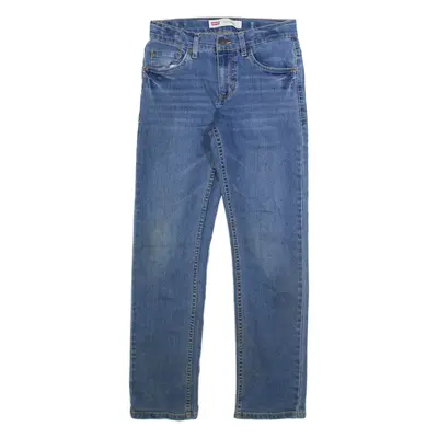 LEVI'S 511 Boys Jeans Blue Slim Straight W26 L28