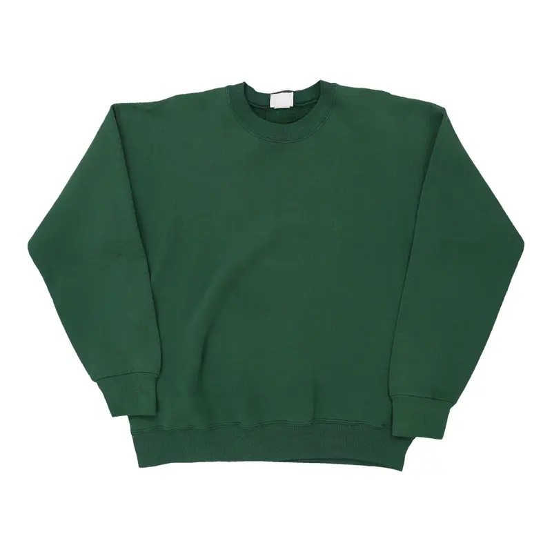 Lee Sweatshirt - XL Green Cotton Blend