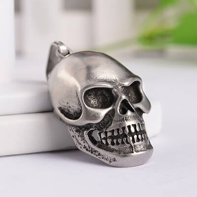 Retro 316 Surgical Stainless Steel Skull pendants