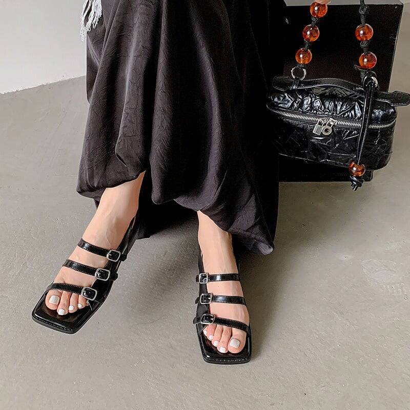 CHIKO Kalin Open Toe Block Heels Heeled Sandals