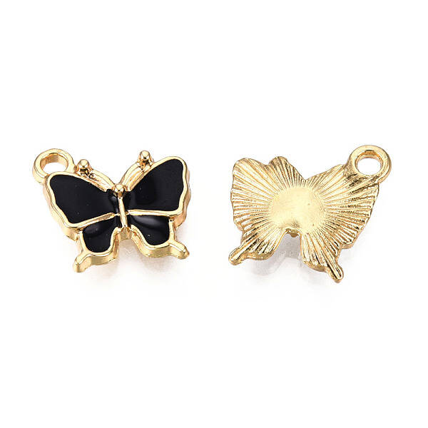Light Gold Plated Alloy Charms