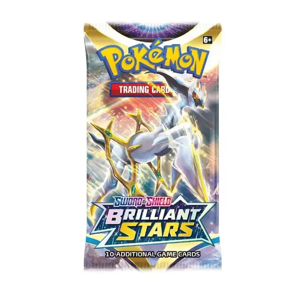 Pokemon Sword & Shield Brilliant Stars Booster Pack - SWSH09