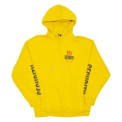 DIESEL Security Mens Yellow Hoodie M