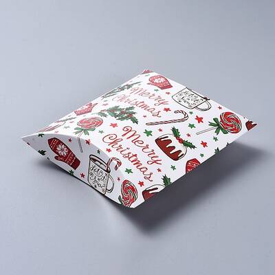 Christmas Gift Card Pillow Boxes