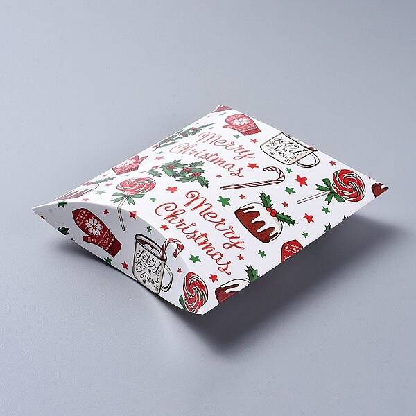 Christmas Gift Card Pillow Boxes