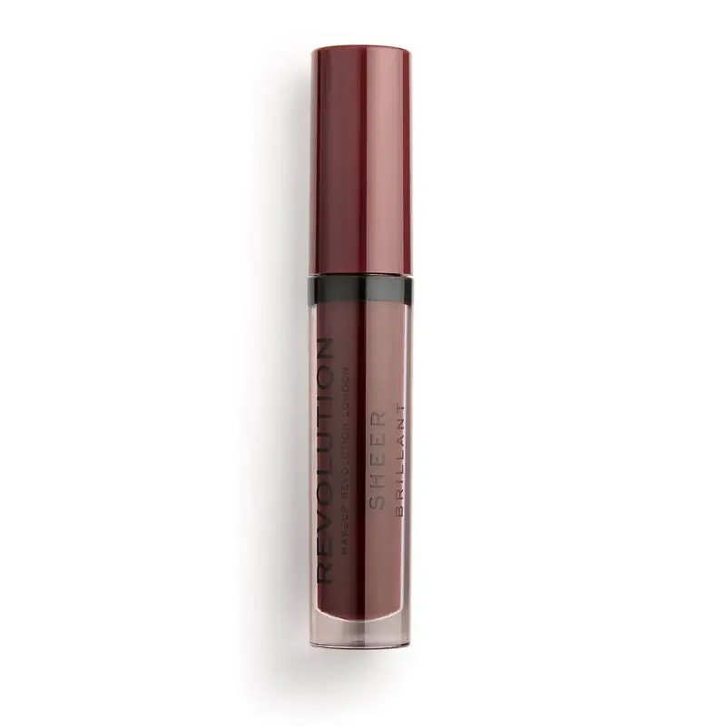 Makeup Revolution Vegan Lip Gloss Shine 148 Plum 35ml