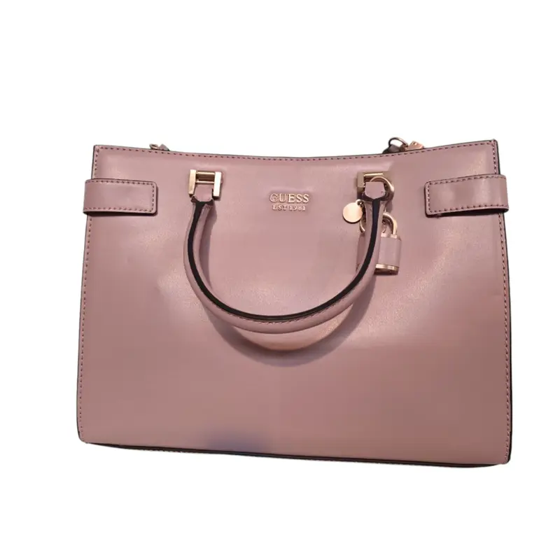 Guess, Athens, Synthetic Leather, Fabric Bag, Biscuit, HWVS8419060WML, Women, 20 x 25 x 5 cm