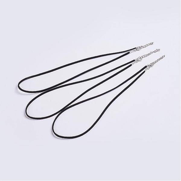 Faux Suede Necklace Cord