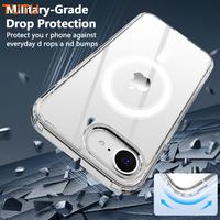 For  iPhone 16e Case 2025 Hybrid Cushion Hard Clear Shockproof Cover