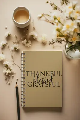 Thankful, Grateful, Blessed Prayer Journal