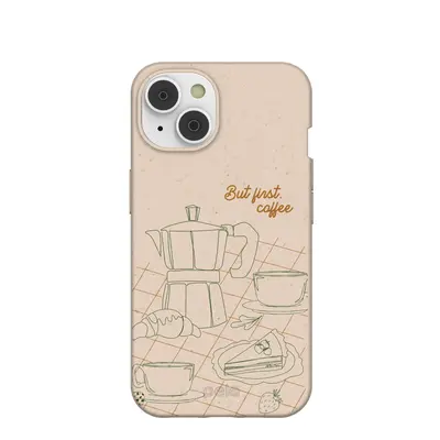 Seashell But First iPhone 14/16e Case