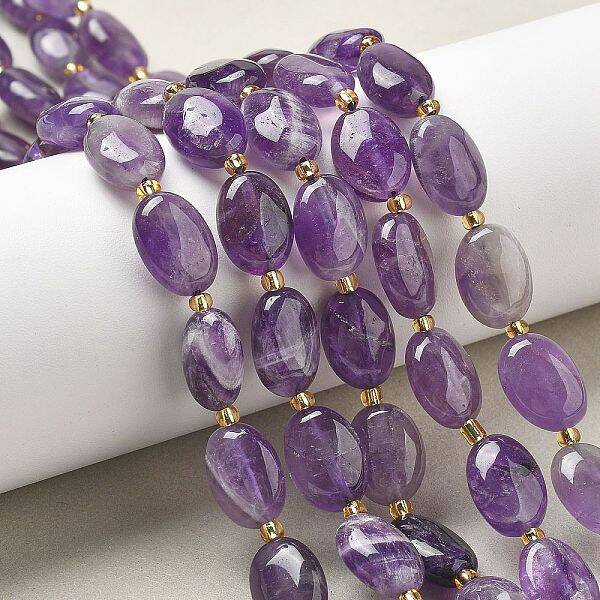 Natural Amethyst Beads Strands
