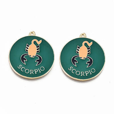 Alloy Enamel Pendants