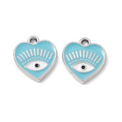 Alloy Enamel Pendants