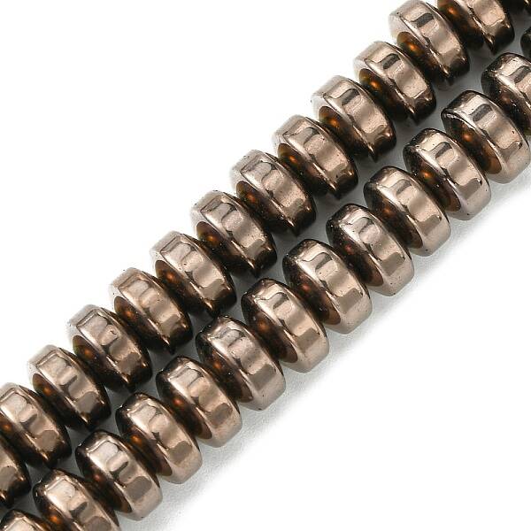 Synthetic Non-Magnetic Hematite Beads Strands
