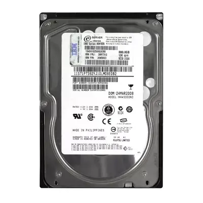 26K5823 IBM 300GB Ultra-320 SCSI 10000 3.5-inch 8MB Hard Drive