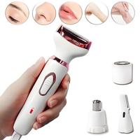 Electric Shaver for Women, Rechargeable & Portable Shaver Kit, Lady Electric Shaver for Face, Nose, Legs, Underarm & Bikini, ...
