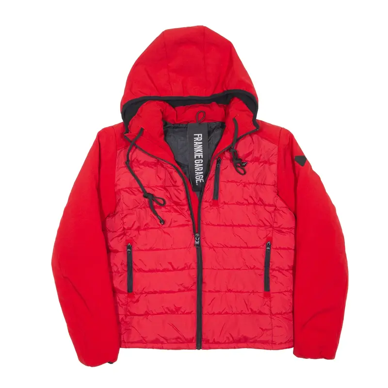 FRANKIE GARAGE Puffer Jacket Red Boys 16Y