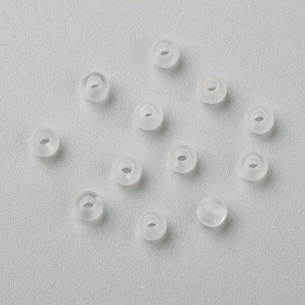 Round Transparent Acrylic Beads