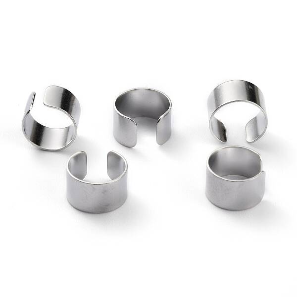 Unisex Brass Cuff Earrings