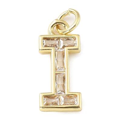 Brass Micro Pave Cubic Zirconia Pendants