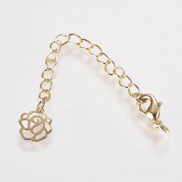 Long-Lasting Plated Brass Chain Extender