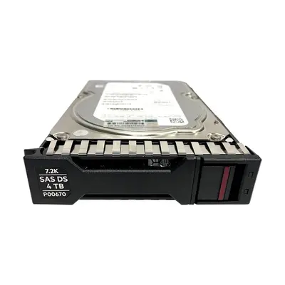 P00670-001 HP 4TB 7200RPM SAS 12Gb/s 3.5-Inch Internal Hard Drive