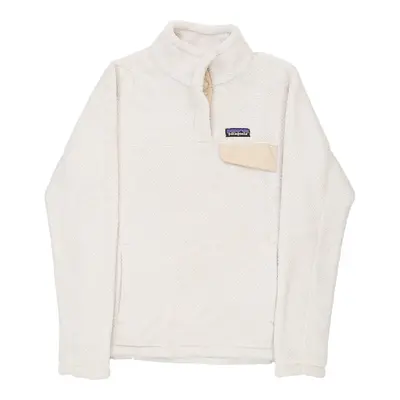 Patagonia Fleece - Medium White Polyester