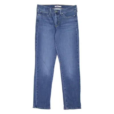 LEVI'S 312 Shaping Womens Jeans Blue Slim Straight Stone Wash W29 L29