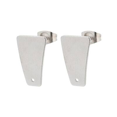 304 Stainless Steel Stud Earring Finding