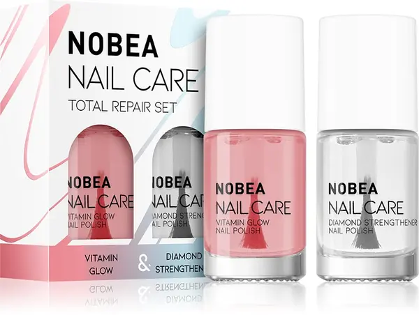 NOBEA Nail Care Diamond Strength Nail Polish Set